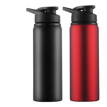 Aluminum Portable Water Bottle Leakproof Reusable Outdoor Sports Cup for Cycling Hiking Gym Halloween Gift Christmas Gift Travel