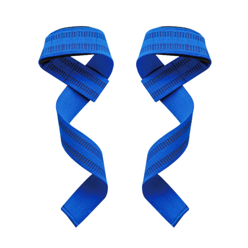 2PCS Weight Lifting Straps with Silicone Grip, Non-Slip Deadlift Straps for Pull-Ups, Dumbbells, Powerlifting & Gym Workouts, Wear-Resistant Wrist Support