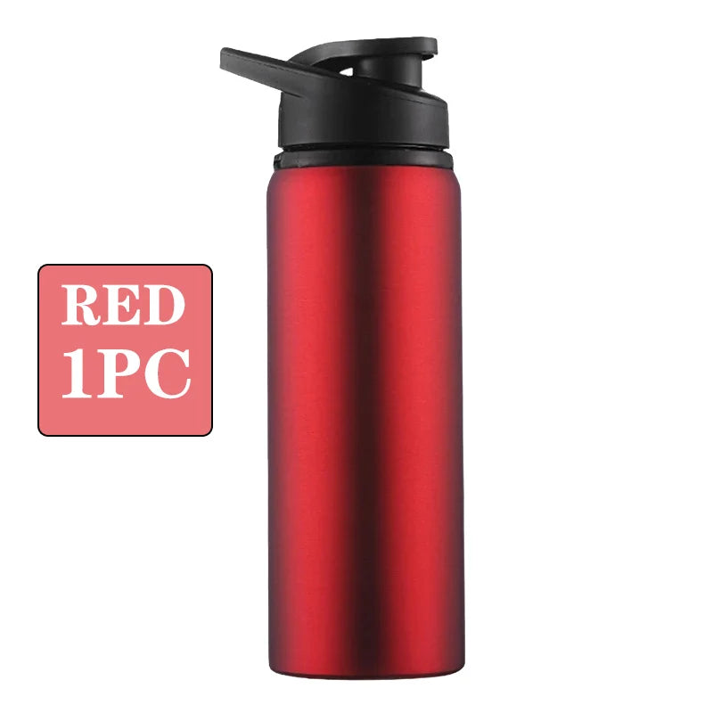 Aluminum Portable Water Bottle Leakproof Reusable Outdoor Sports Cup for Cycling Hiking Gym Halloween Gift Christmas Gift Travel