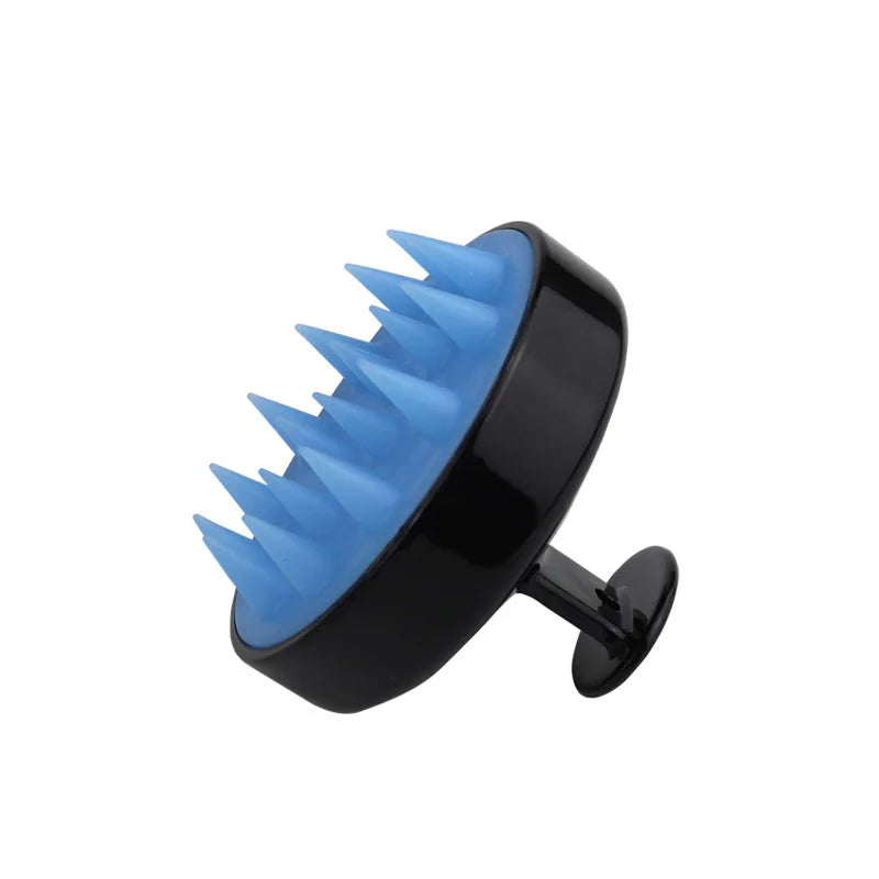 Premium Silicone Scalp Massager for Hair Growth – Shampoo Brush for Shower, Dandruff & Dry Scalp Relief – Soft Silicone Hair Scrubber