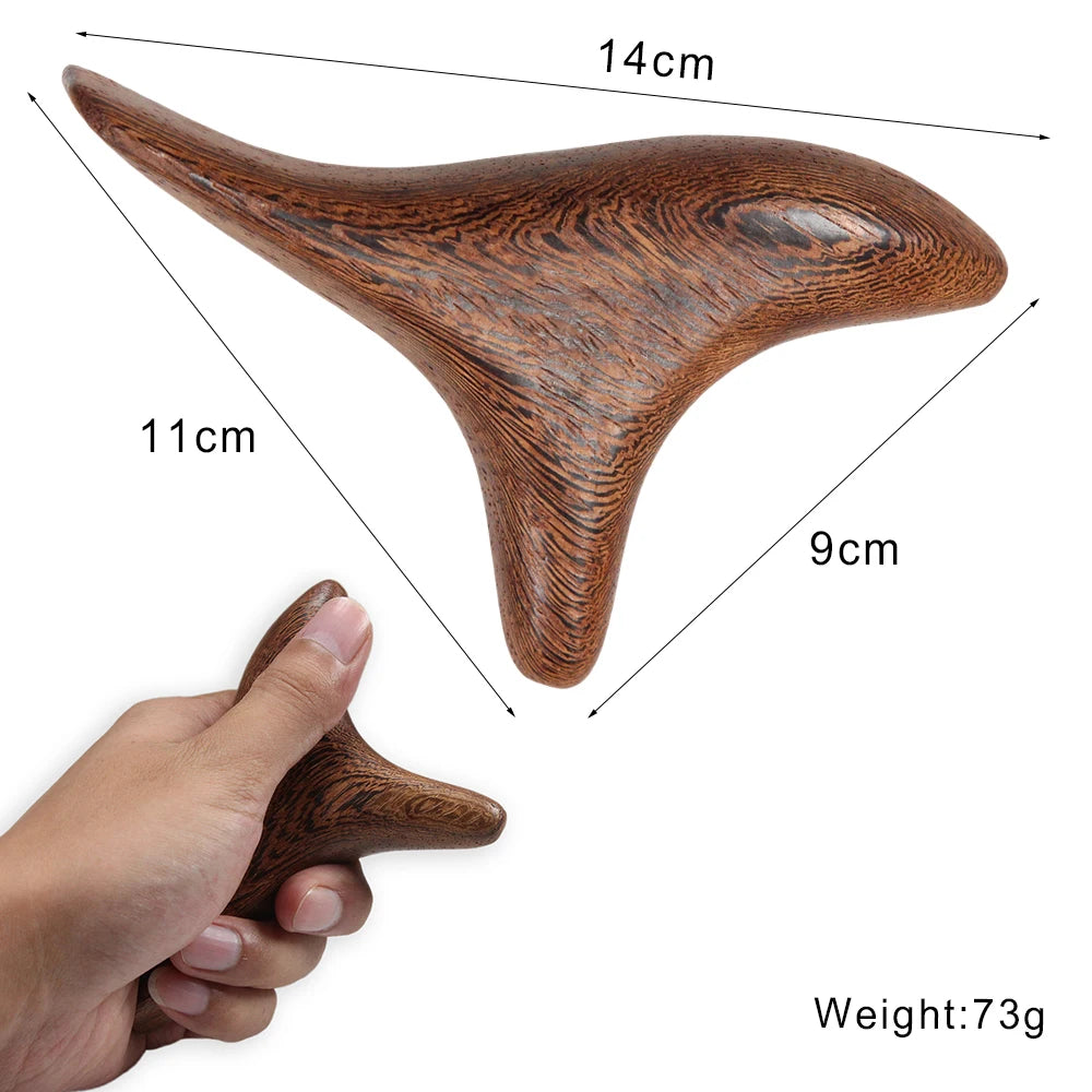 Wooden Lymphatic Drainage Massage Tool – Anti-Cellulite Body Shaping Massager for Muscle Relief, Gua Sha Therapy & Beauty Spa Treatments