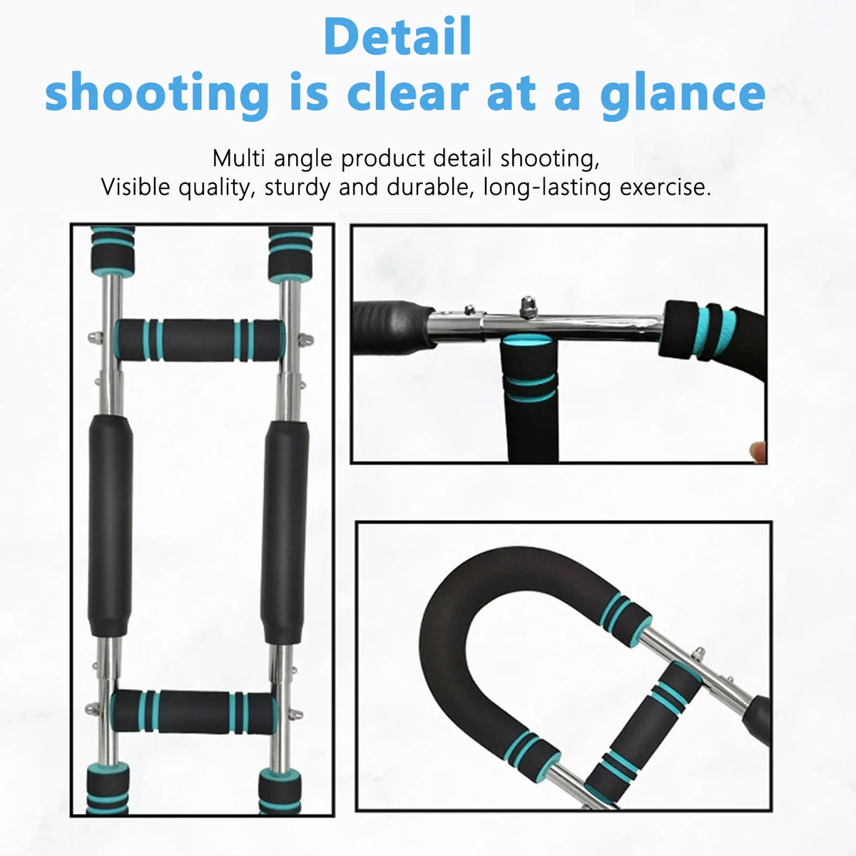 U Shape Hand Gripper Strengths Twister Arm Trainer Power Twister Bar Fitness Equipment for Men and Women Home Workout