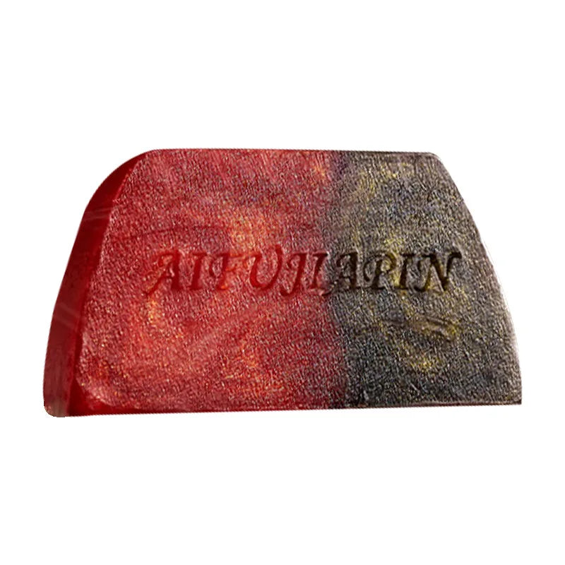 Men’s Agarwood Handmade Soap Bar – 3.53oz / 100g Natural Essential Oil Cleanser, Brightening, Anti-Aging & Moisturizing