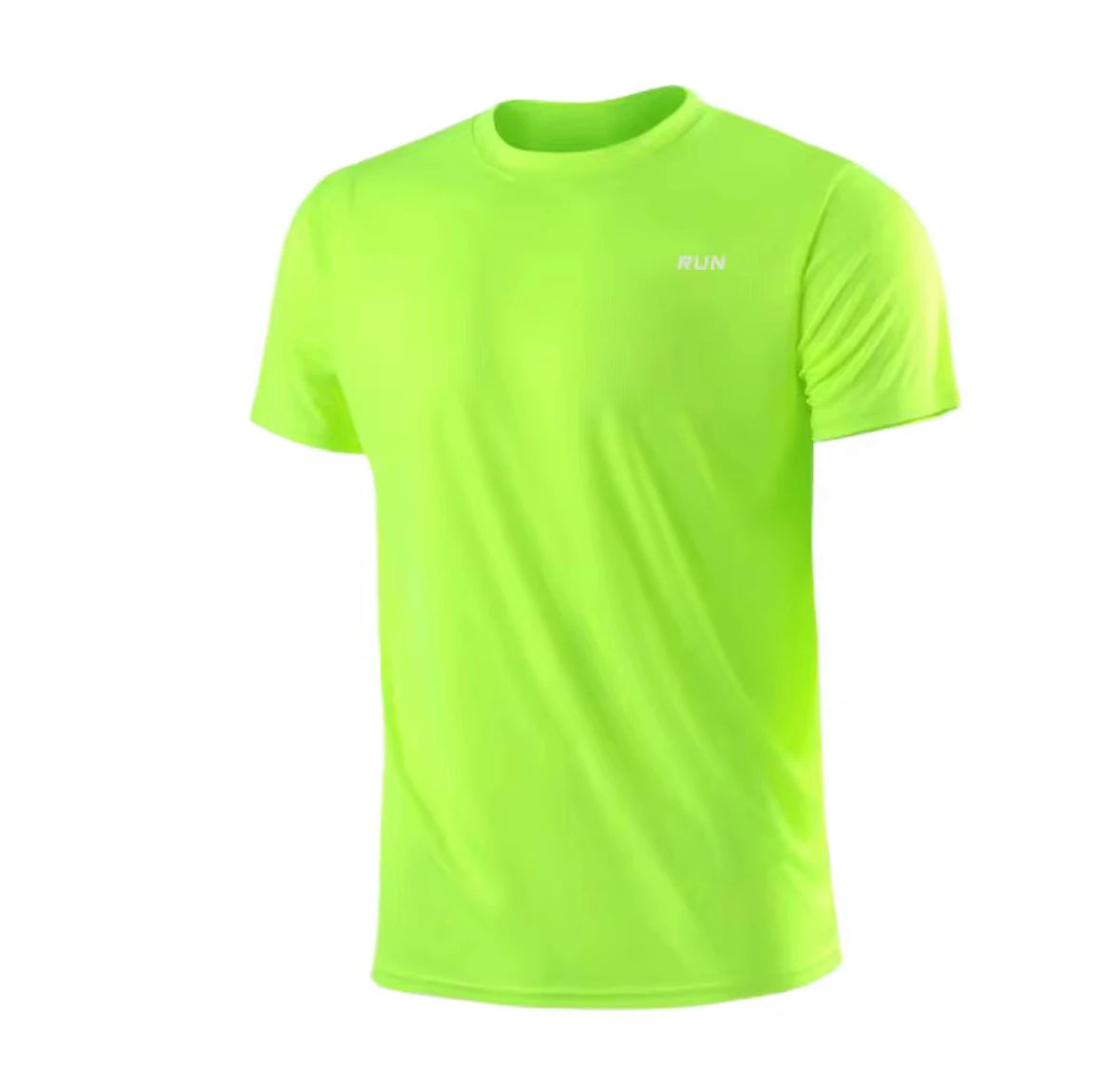 Men’s Gym T-Shirt Quick Dry Short Sleeve Sports Shirt – Bodybuilding, Running, Workout, Football Training Tee