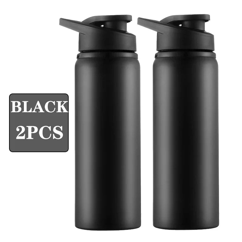 Aluminum Portable Water Bottle Leakproof Reusable Outdoor Sports Cup for Cycling Hiking Gym Halloween Gift Christmas Gift Travel