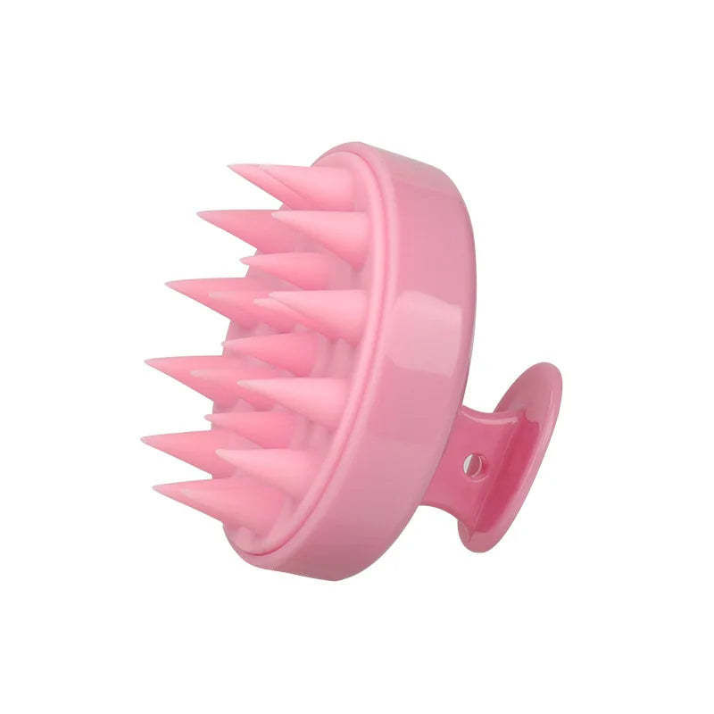 Premium Silicone Scalp Massager for Hair Growth – Shampoo Brush for Shower, Dandruff & Dry Scalp Relief – Soft Silicone Hair Scrubber