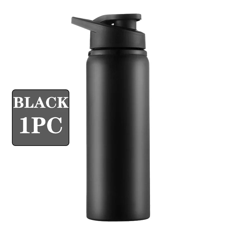 Aluminum Portable Water Bottle Leakproof Reusable Outdoor Sports Cup for Cycling Hiking Gym Halloween Gift Christmas Gift Travel