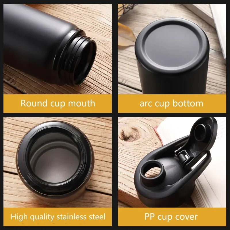 Aluminum Portable Water Bottle Leakproof Reusable Outdoor Sports Cup for Cycling Hiking Gym Halloween Gift Christmas Gift Travel