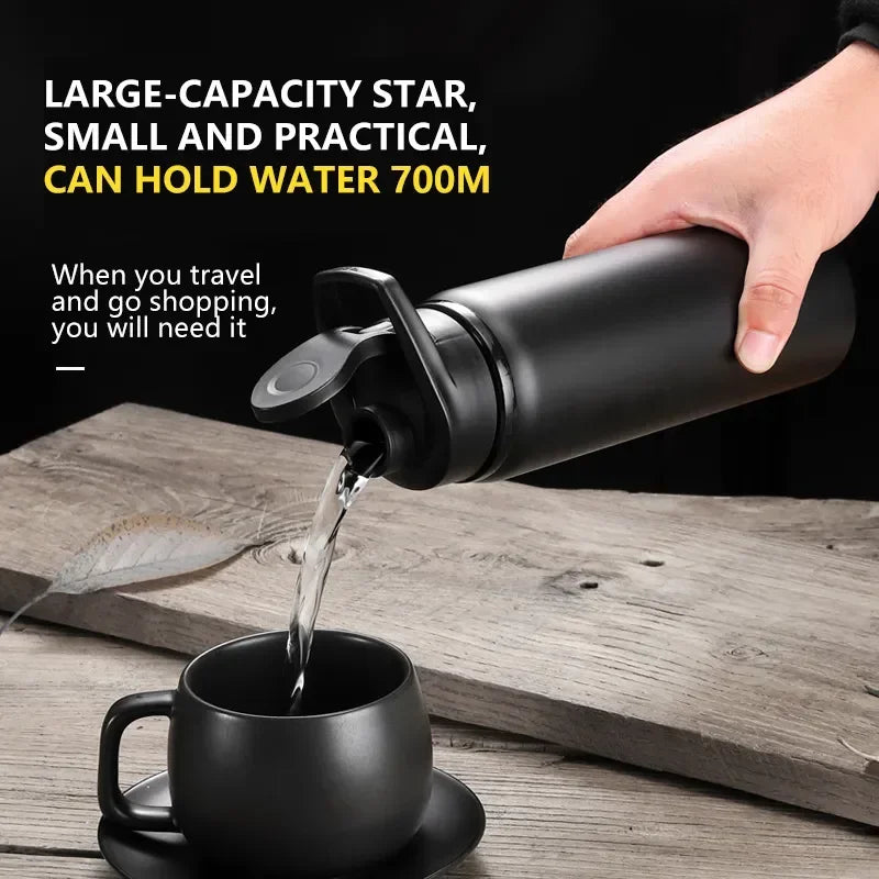 Aluminum Portable Water Bottle Leakproof Reusable Outdoor Sports Cup for Cycling Hiking Gym Halloween Gift Christmas Gift Travel