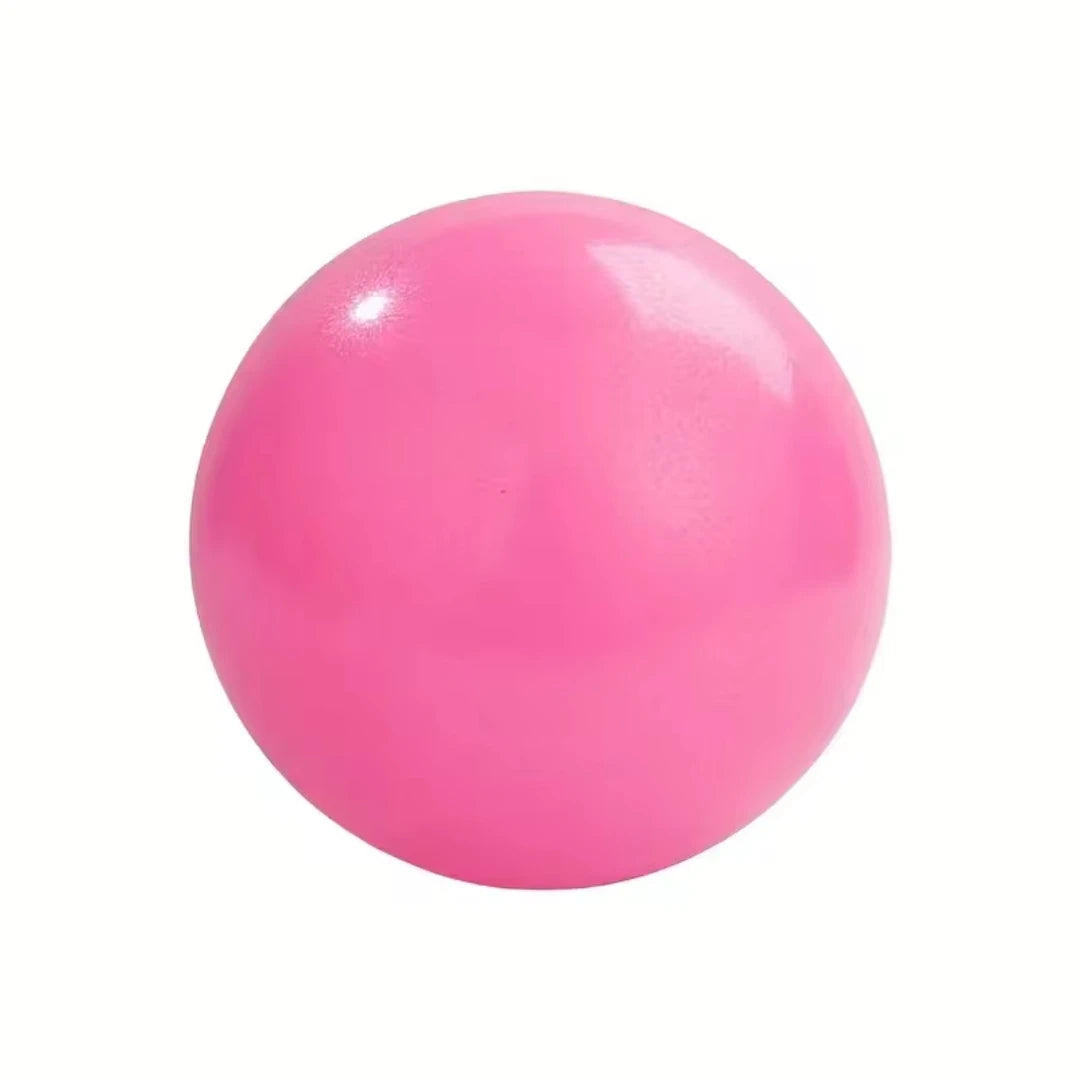 25cm Pilates Ball for Yoga & Fitness, Small Exercise Ball for Core Training, Balance, Physical Therapy, Stability & Home Workouts