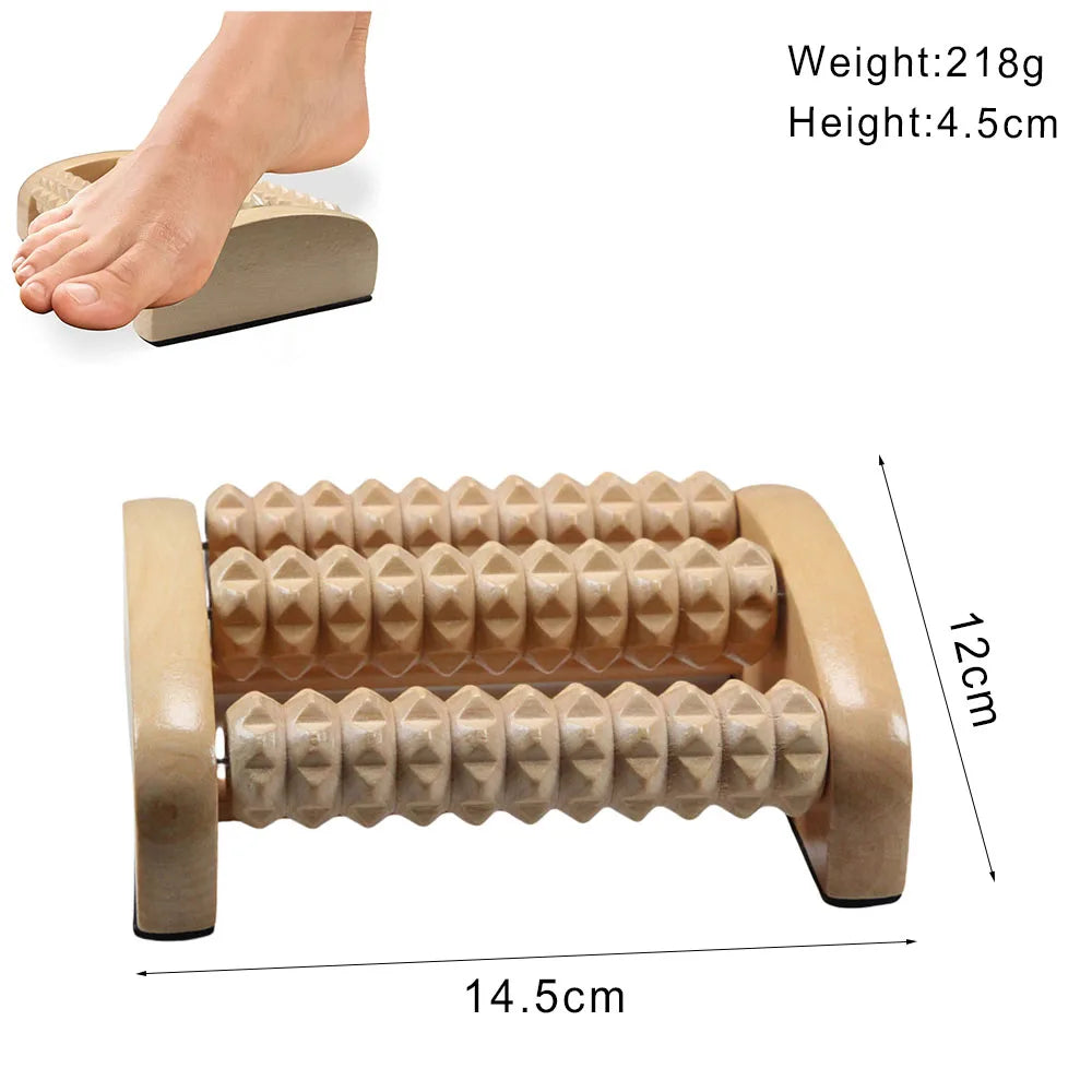 Wooden Lymphatic Drainage Massage Tool – Anti-Cellulite Body Shaping Massager for Muscle Relief, Gua Sha Therapy & Beauty Spa Treatments