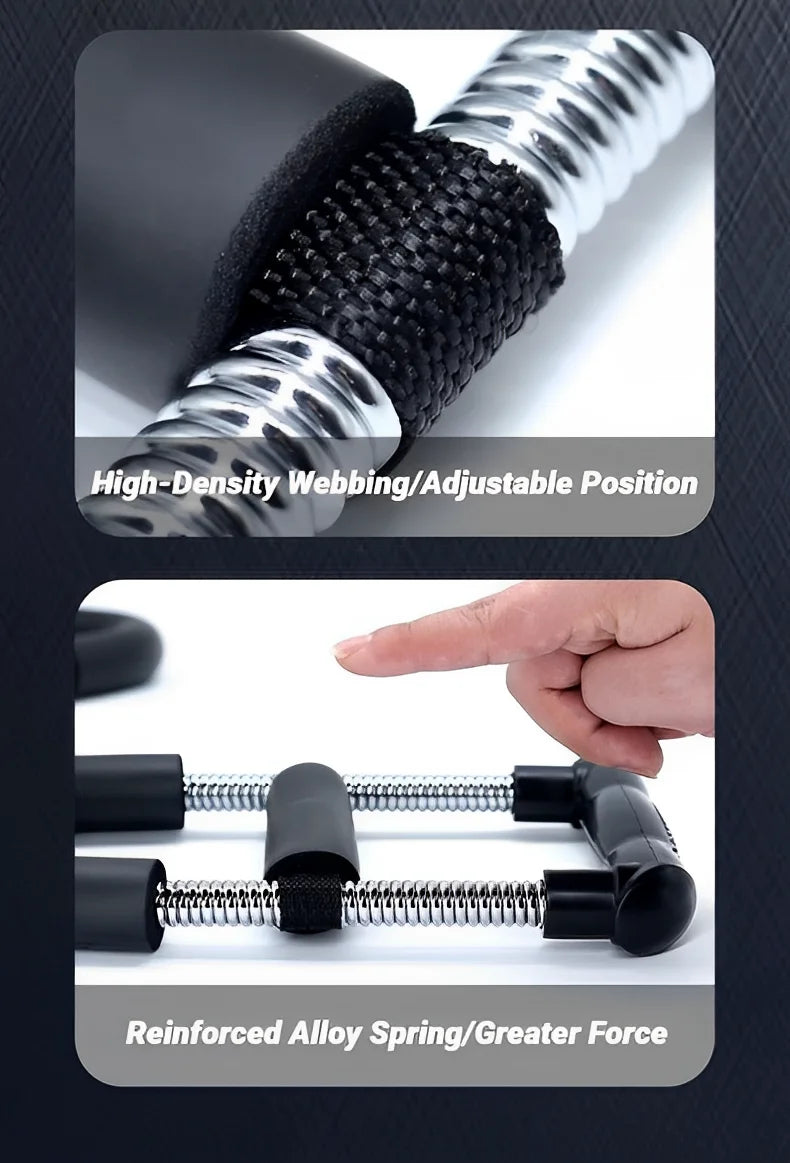 Adjustable Forearm & Wrist Strengthener, Hand Grip Trainer for Power, Muscle Recovery & Fitness, Arm Exercise Equipment for Strength Training & Grip Workout