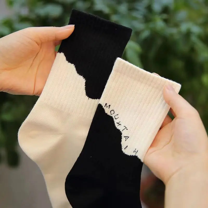 4 Pairs Of Soft Socks for Men & Women - Comfortable, Versatile, Athletic Fit for Running & Fitness