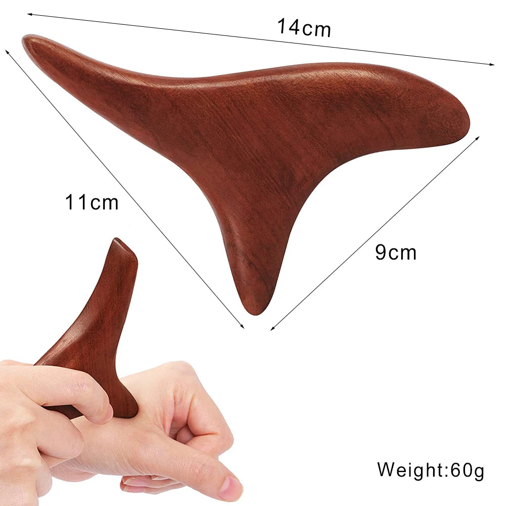 Wooden Lymphatic Drainage Massage Tool – Anti-Cellulite Body Shaping Massager for Muscle Relief, Gua Sha Therapy & Beauty Spa Treatments