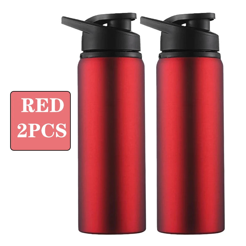 Aluminum Portable Water Bottle Leakproof Reusable Outdoor Sports Cup for Cycling Hiking Gym Halloween Gift Christmas Gift Travel