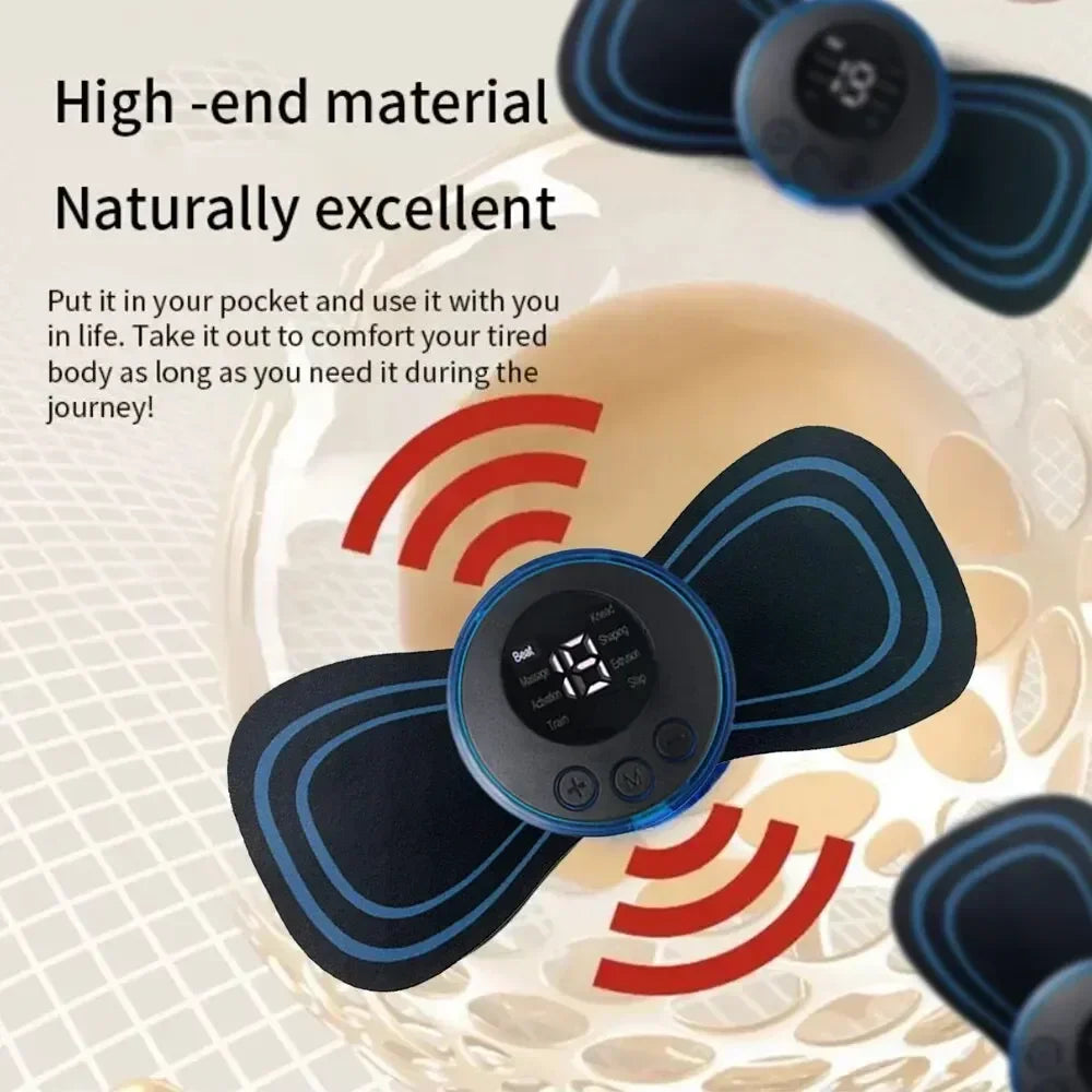 Neck Rechargeable Massager Electric Neck Massage Cervical Vertebra Massage Patch for Muscle Pain Relief,Support Dropshipping