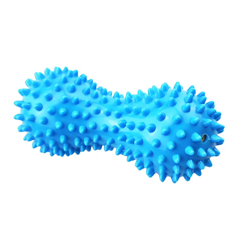 Peanut Spiky Massage Ball, Foot & Muscle Massager for Plantar Fasciitis, Trigger Point Therapy, Stress Relief, Myofascial Release & Deep Tissue Relaxation