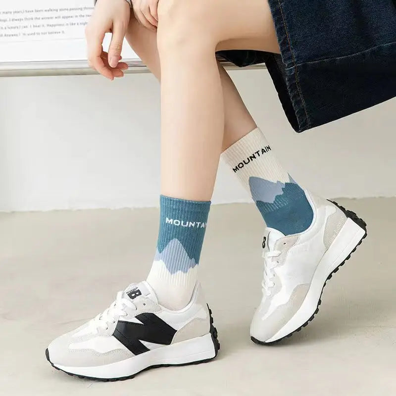 4 Pairs Of Soft Socks for Men & Women - Comfortable, Versatile, Athletic Fit for Running & Fitness