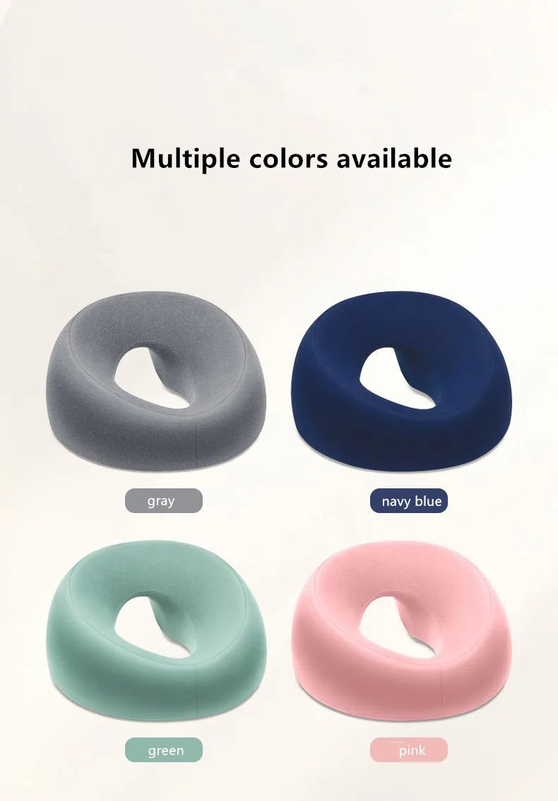 Ergonomics Lying Down Pillow Memory Foam Breathable Head Rest Support Pillow Body Massage Face Rest Pillow for Beauty Salon