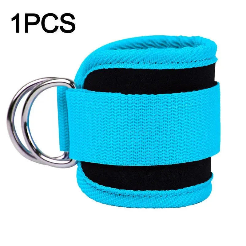 Ankle Straps for Cable Machines, Padded Double D-Ring Ankle Cuffs for Leg Workouts, Glute Kickbacks, Cable Kickbacks & Leg Extensions, Gym Fitness Accessories