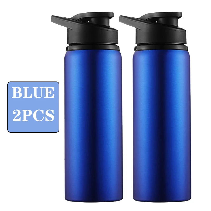 Aluminum Portable Water Bottle Leakproof Reusable Outdoor Sports Cup for Cycling Hiking Gym Halloween Gift Christmas Gift Travel