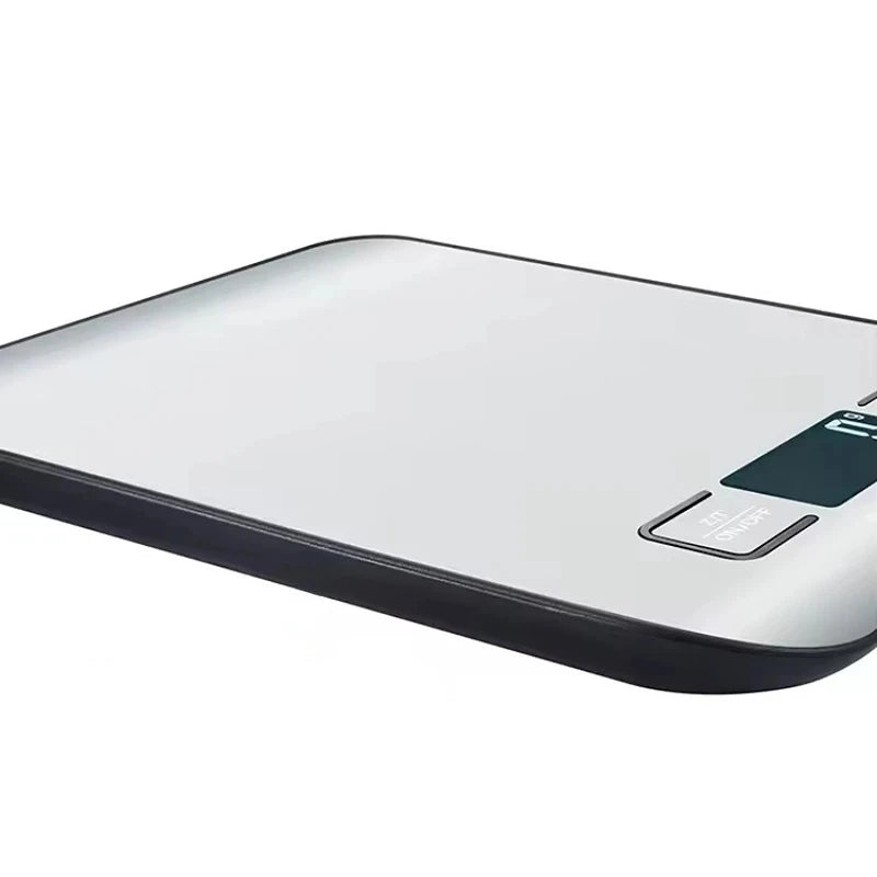 Digital Kitchen Food Scale 5kg/11lb, 1g Precision, Stainless Steel Platform, Backlit LCD, Tare & 6 Units (g/kg/oz/lb:oz/mL), Auto-Off for Baking, Coffee, Meal Prep & Jewelry