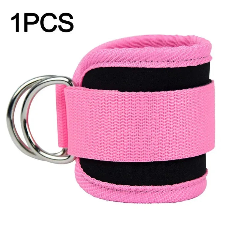 Ankle Straps for Cable Machines, Padded Double D-Ring Ankle Cuffs for Leg Workouts, Glute Kickbacks, Cable Kickbacks & Leg Extensions, Gym Fitness Accessories