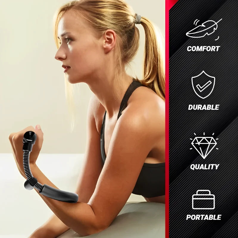 Adjustable Forearm & Wrist Strengthener, Hand Grip Trainer for Power, Muscle Recovery & Fitness, Arm Exercise Equipment for Strength Training & Grip Workout