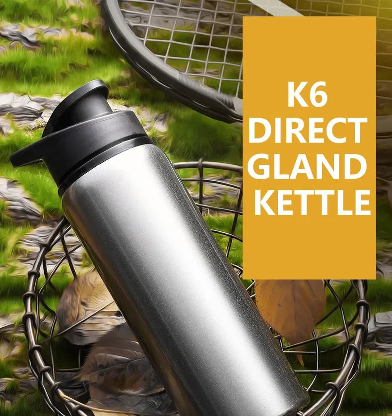 Aluminum Portable Water Bottle Leakproof Reusable Outdoor Sports Cup for Cycling Hiking Gym Halloween Gift Christmas Gift Travel