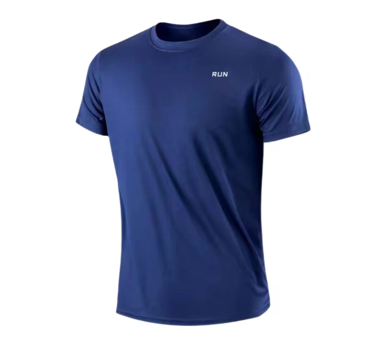 Men’s Gym T-Shirt Quick Dry Short Sleeve Sports Shirt – Bodybuilding, Running, Workout, Football Training Tee