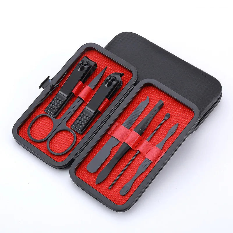 Nail Clipper Set (German-Style) Stainless Steel Fingernail & Toenail Clippers, Precision Sharp, Ergonomic, Professional Manicure & Pedicure Tools for Women & Men