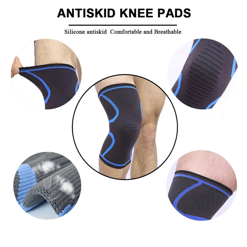 Knee Brace for Knee Pain Relief, Compression Sleeve for Men & Women, Support for Meniscus Tear, Arthritis, Joint Pain & Injury Recovery