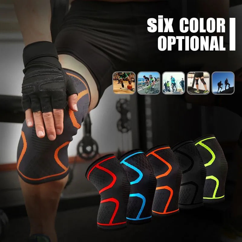 Knee Brace for Knee Pain Relief, Compression Sleeve for Men & Women, Support for Meniscus Tear, Arthritis, Joint Pain & Injury Recovery