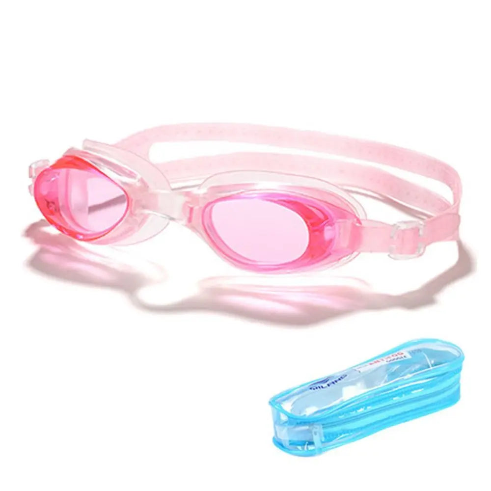 Anti Fog UV Swim Goggles with Ear Plugs & Case for Adults Kids