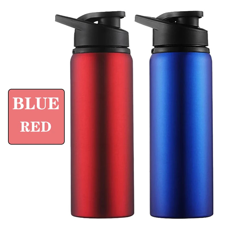 Aluminum Portable Water Bottle Leakproof Reusable Outdoor Sports Cup for Cycling Hiking Gym Halloween Gift Christmas Gift Travel