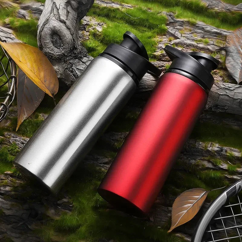 Aluminum Portable Water Bottle Leakproof Reusable Outdoor Sports Cup for Cycling Hiking Gym Halloween Gift Christmas Gift Travel