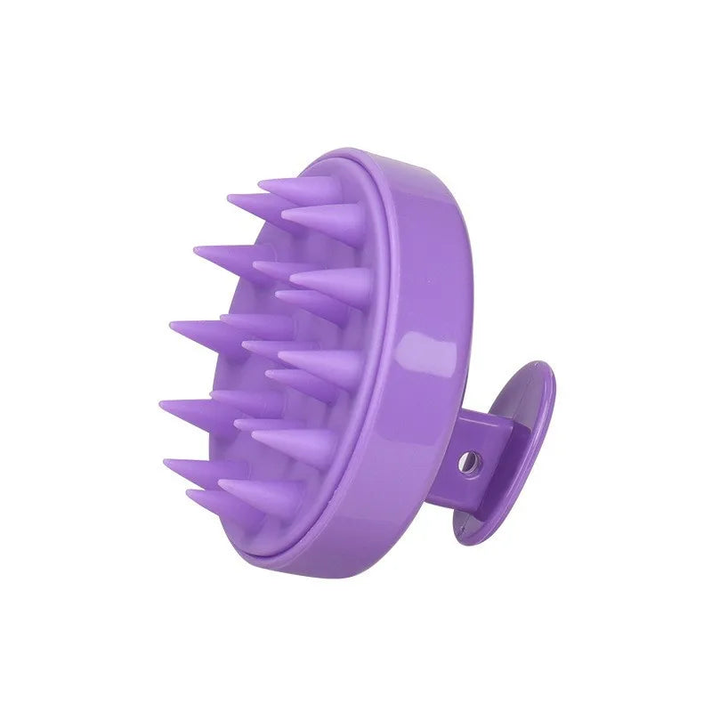 Premium Silicone Scalp Massager for Hair Growth – Shampoo Brush for Shower, Dandruff & Dry Scalp Relief – Soft Silicone Hair Scrubber