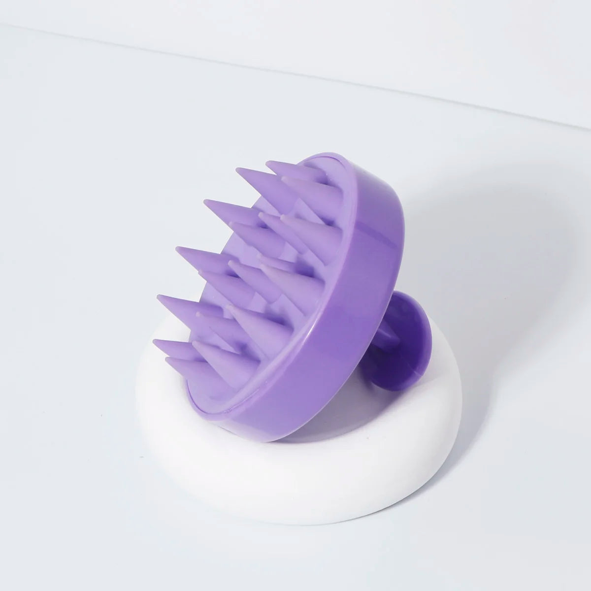 Silicone Scalp Massage Shampoo Brush – Soft Hair Washing Comb for Deep Scalp Cleansing, Dandruff Removal & Relaxing Head Massage – Wet & Dry Hair Brush for Men, Women & Kids
