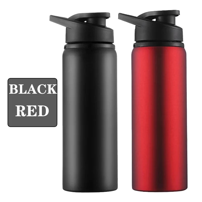 Aluminum Portable Water Bottle Leakproof Reusable Outdoor Sports Cup for Cycling Hiking Gym Halloween Gift Christmas Gift Travel
