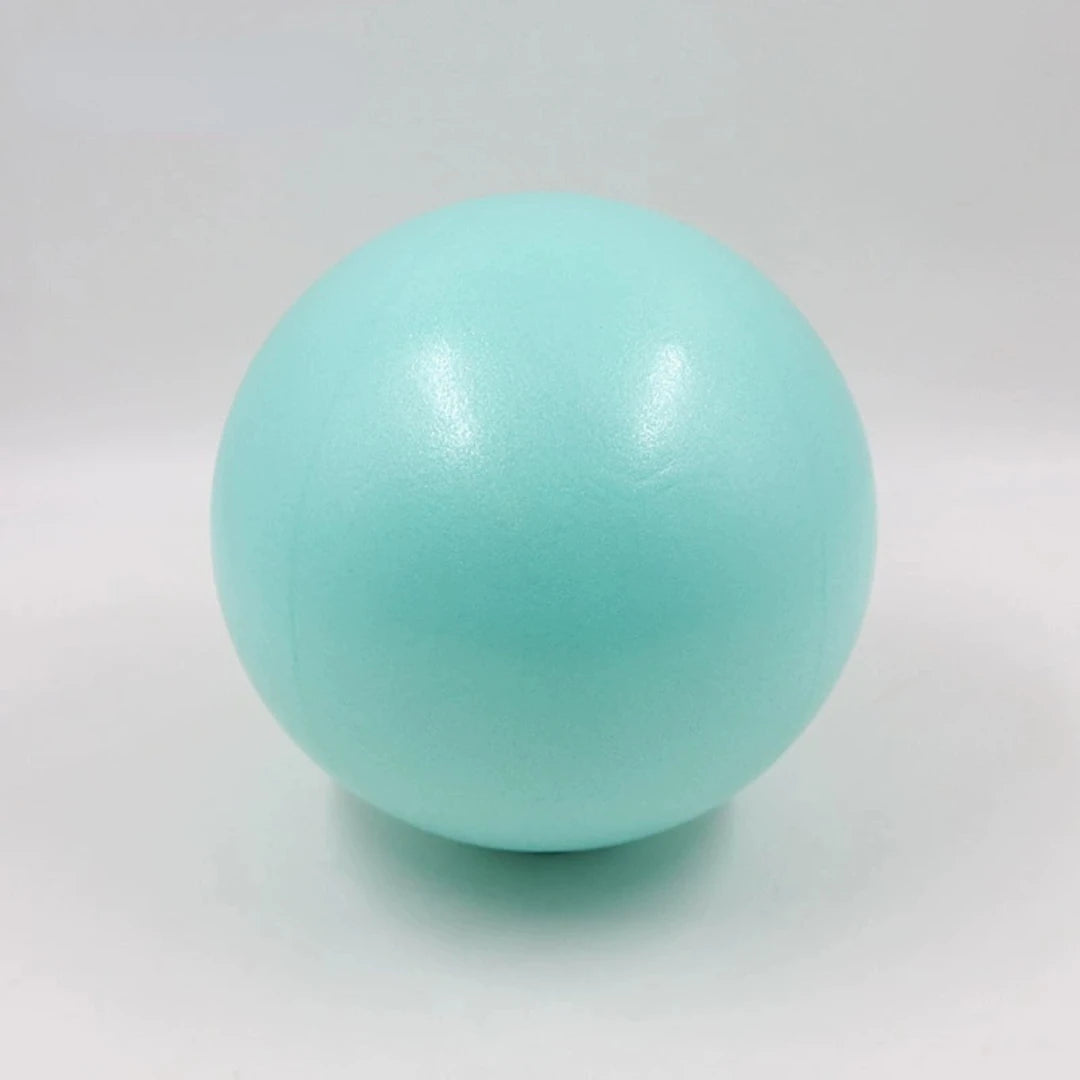 25cm Pilates Ball for Yoga & Fitness, Small Exercise Ball for Core Training, Balance, Physical Therapy, Stability & Home Workouts
