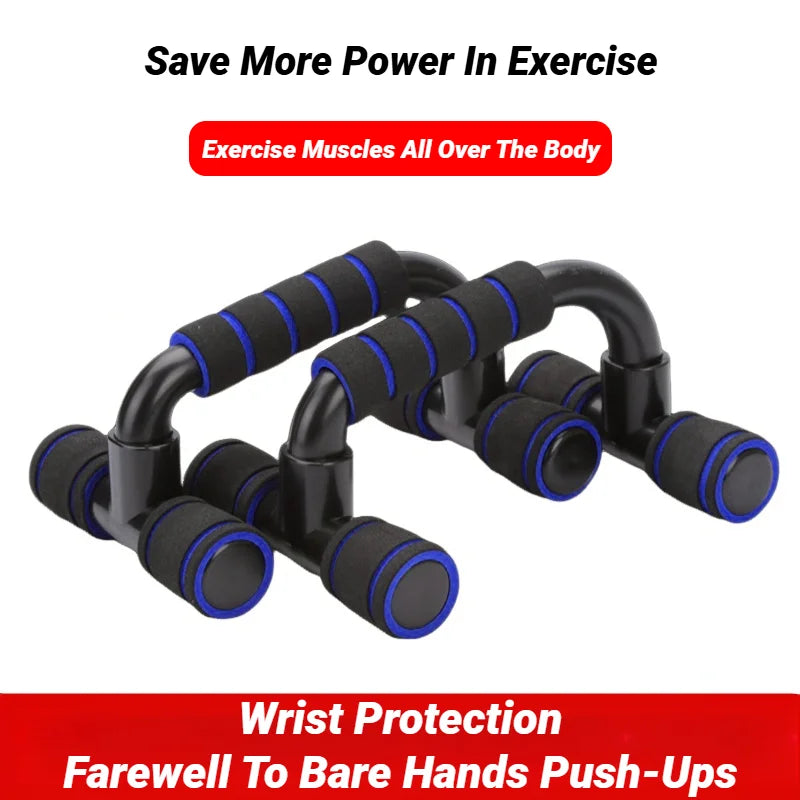 2PCS Push-Up Bars, Non-Slip H-Shaped Handles for Home Fitness & Gym, Push-Up Stands for Arm, Chest, Shoulder & Muscle Training