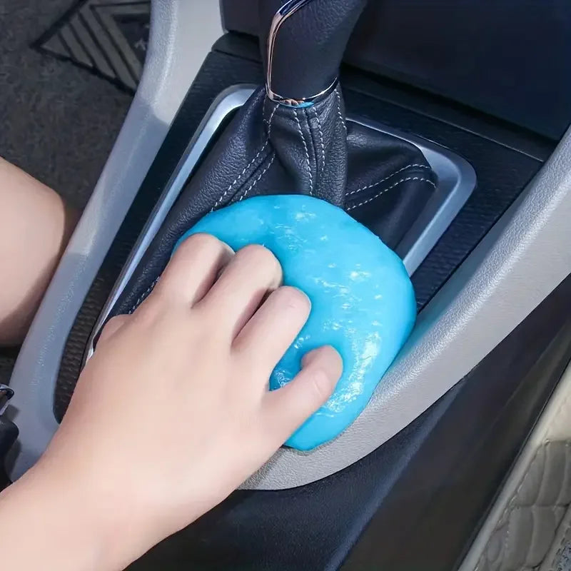 Car Cleaning Gel Slime – 70g Reusable Dust Remover for Car Air Vents, Interior, Keyboard, Laptops & Electronics Cleaning