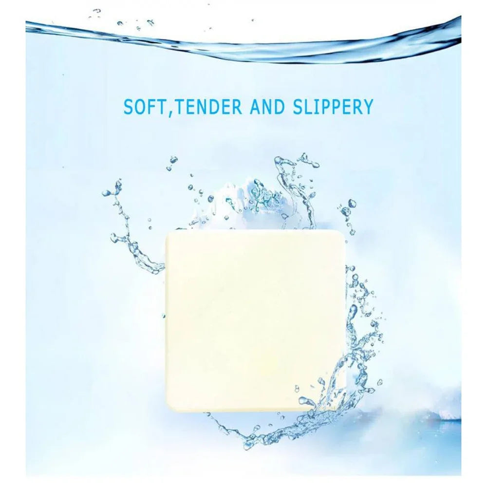 Sea Salt Goat Milk Soap Bar, 100g – Natural Handmade Face & Body Cleanser, Hydrating, Gentle Exfoliating, Rich Lather