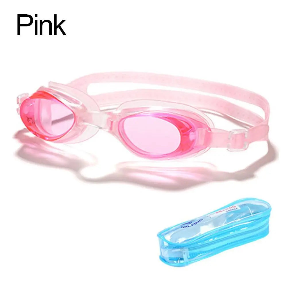 Anti Fog UV Swim Goggles with Ear Plugs & Case for Adults Kids