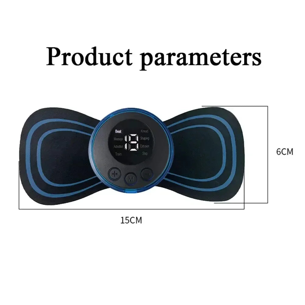 Neck Rechargeable Massager Electric Neck Massage Cervical Vertebra Massage Patch for Muscle Pain Relief,Support Dropshipping