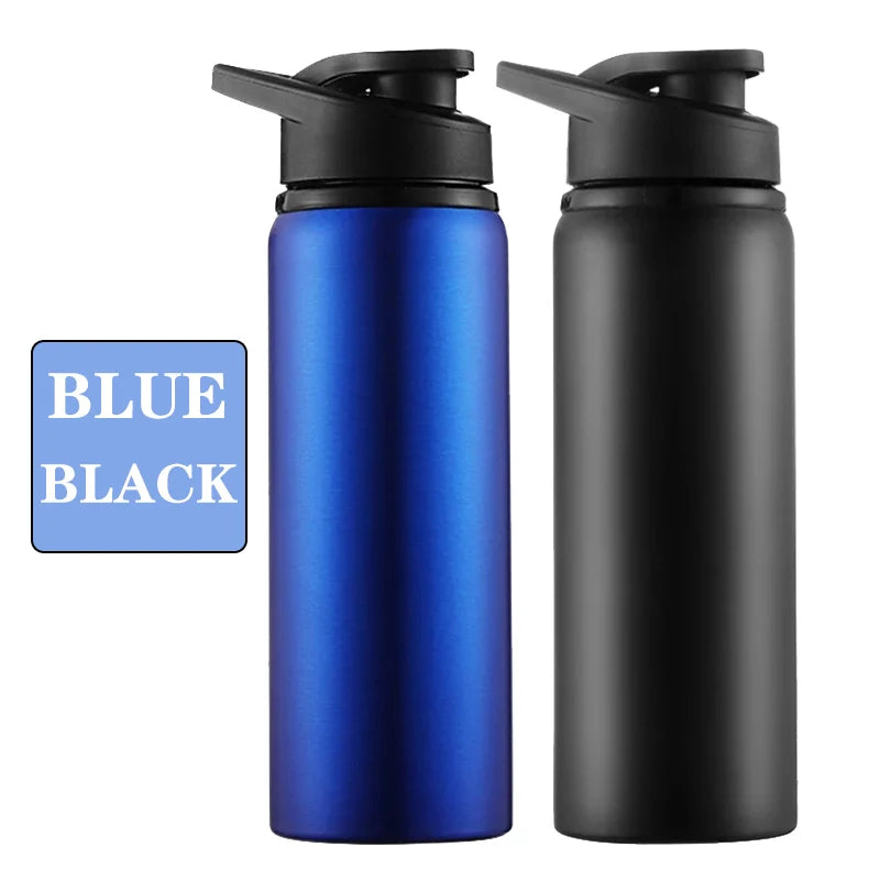 Aluminum Portable Water Bottle Leakproof Reusable Outdoor Sports Cup for Cycling Hiking Gym Halloween Gift Christmas Gift Travel