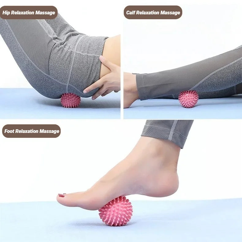 Sport Massage Ball Myofascial Release Massager Spiky Roller For Deep Tissue Trigger Point Muscle Recovery Pain Relief Durable