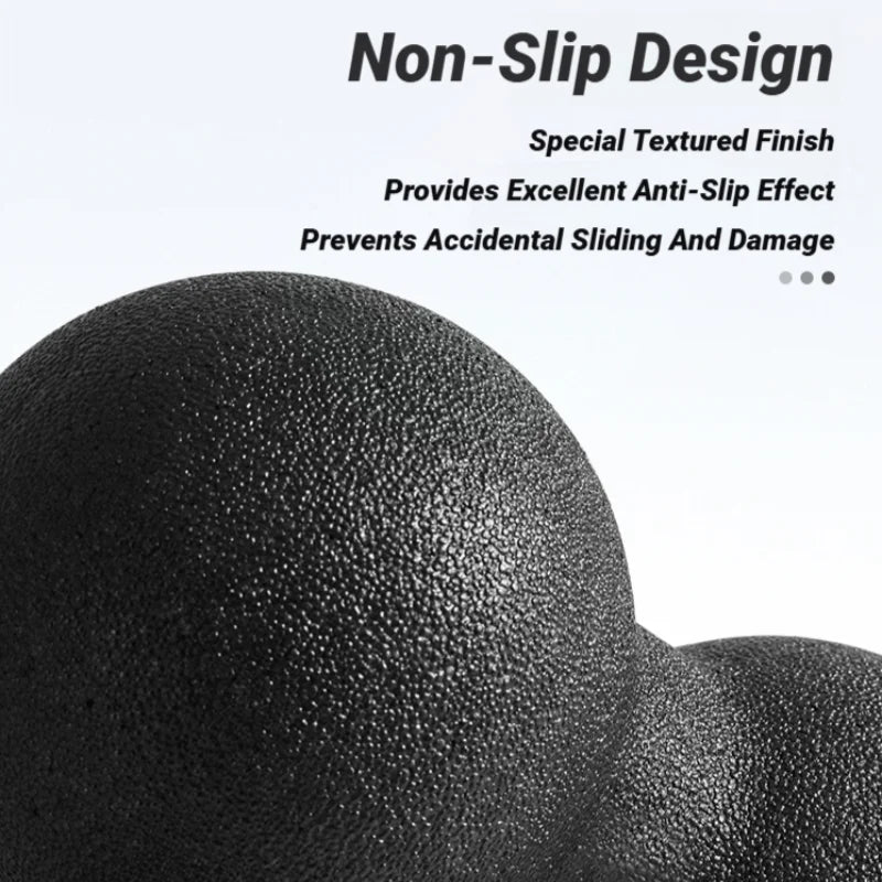 Peanut Massage Ball, High-Density Foam Roller for Muscle Relaxation, Myofascial Release, Back, Neck & Cervical Pain Relief, Yoga & Fitness Recovery Tool