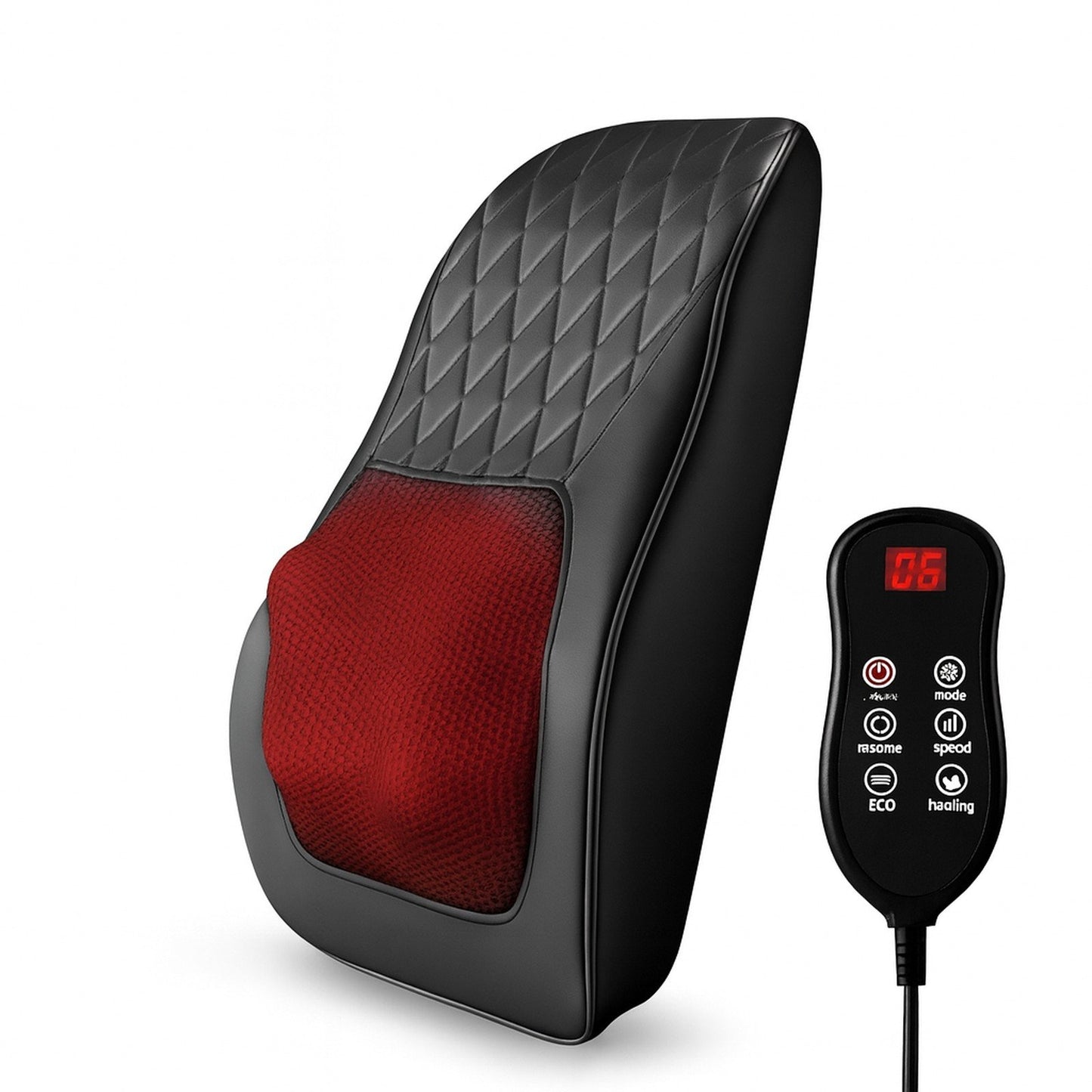 Neck Pillow Massager 3 Speed Adjustment Vibration Heating Massage Machine Can Be Used To Relax Shoulder, Neck, And Back Muscle