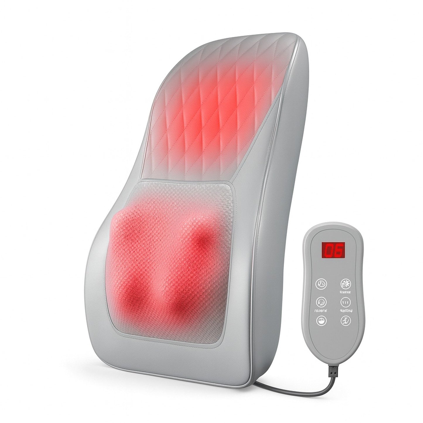 Neck Pillow Massager 3 Speed Adjustment Vibration Heating Massage Machine Can Be Used To Relax Shoulder, Neck, And Back Muscle